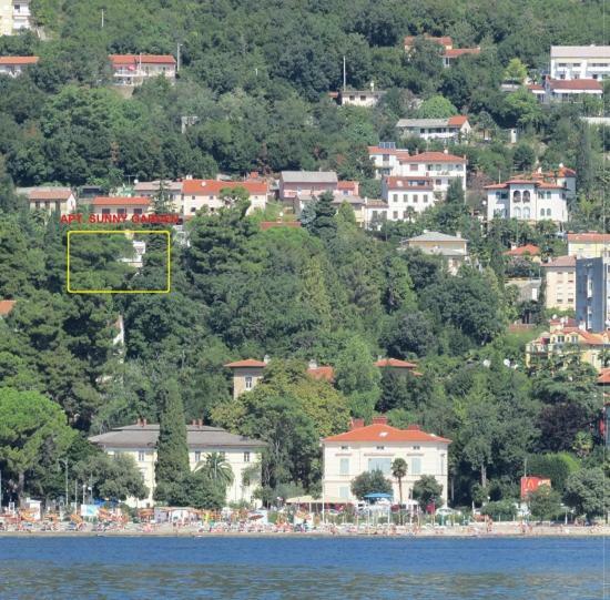 Appartement Sunny Garden à Opatija Extérieur photo